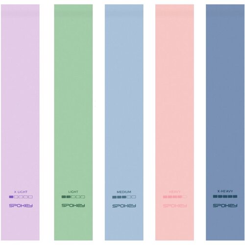 Spokey Artio Set set upornih trakov Pastel Slike