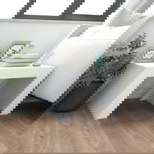VidaXL Stolić za kavu bijeli 50 x 50 x 35 cm od iverice Slike