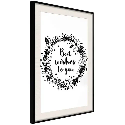  Poster - Best Wishes 20x30