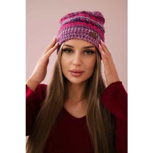 Kesi Cap with fleece Patrycja K254 orange+black Cene