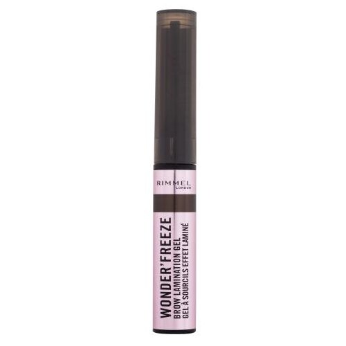 Rimmel London Wonder'Freeze Brow Lamination Gel gel za oblikovanje obrva 6 g Nijansa 004 deep brown Cijene