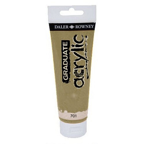 DALER ROWNEY akrilna boja   GRADUATE 120 ml | 701 Gold imit Cene