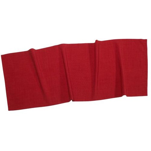  STOLNJAK 50*140CM CRVENI 0025 TEXTIL UNI TREND Slike