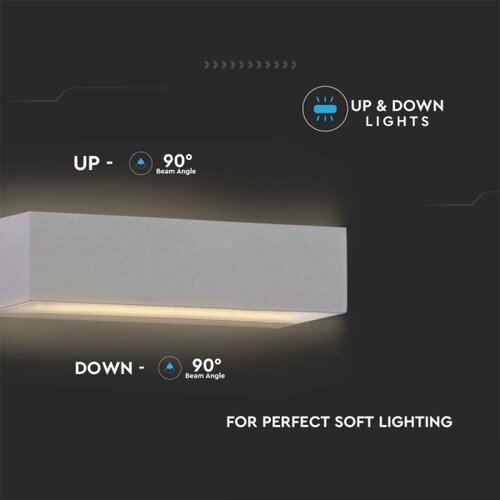  LED spolja&amp;scaron;nje zidno svetlo LED/9W/230V 6400K IP65 Slike