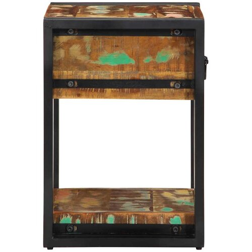  Noćni ormar 2 pcs 40 x 35 x 50 cm Čvrsto drvo iz reciklaže Slike