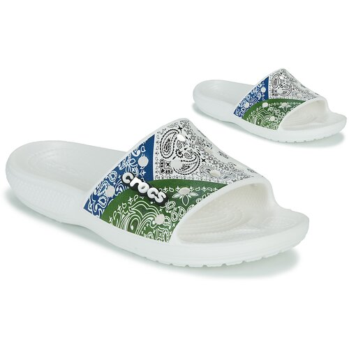 Crocs CLASSIC BANDANA SLIDE Bijela Slike