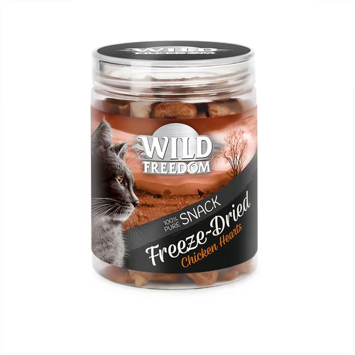 Wild Freedom Freeze-Dried Snacks piščančja srca - Varčno pakiranje: 3 x 45 g