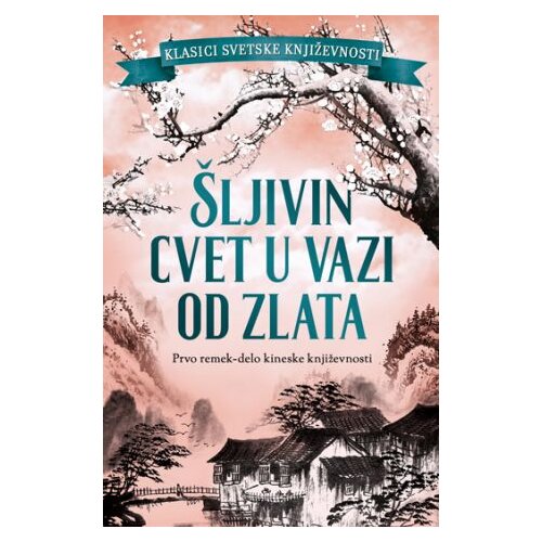  Šljivin cvet u vazi od zlata Cene
