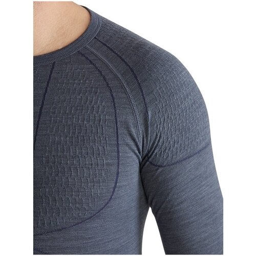 Viking Lan Pro Merino Set Base Layer Dark Grey M Termo spodnje perilo Slike