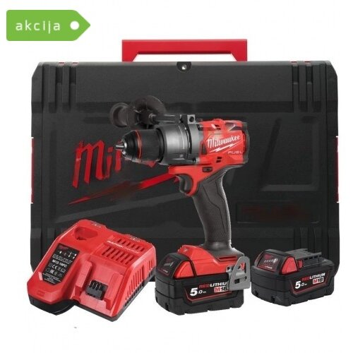 Milwaukee aku bušilica-odvijač vibraciona 18V 5Ah M18 FPD3-502X 4933479860 Cene