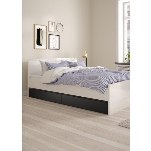Tvilum Crne ladice za ispod kreveta u setu 2 kom 90x190/140x190 cm Naia &amp;ndash; Slike