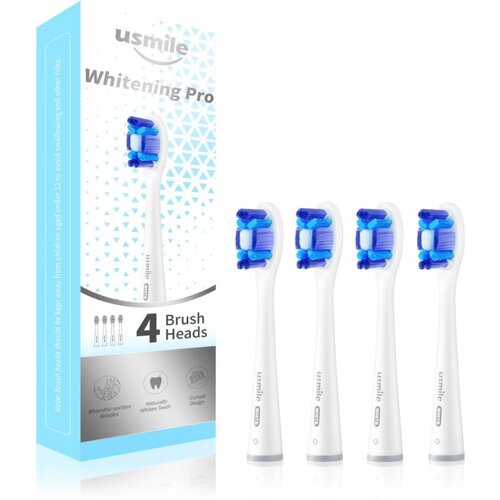 USMILE Whitening Pro nadomestne glave White 4 kos Slike