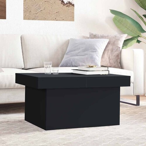  Stolić za kavu crni 100 x 55 x 40 cm od konstruiranog drva Cijene