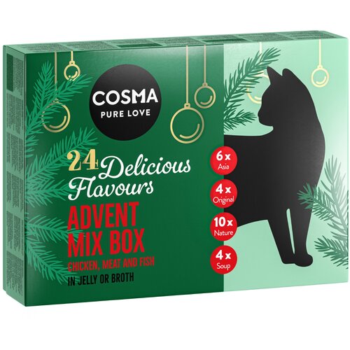 Cosma Winter Mix Box - 24 x mokra hrana (1710 g) Cijene
