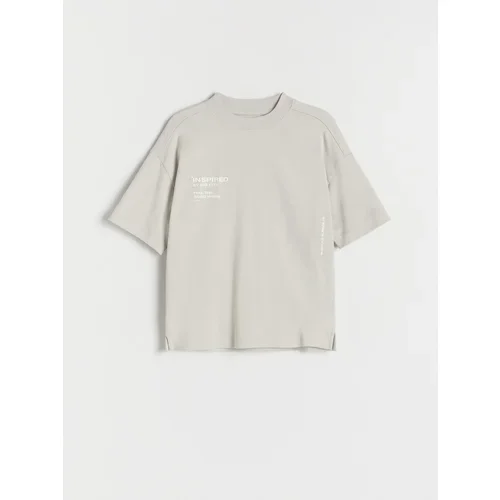 Reserved - Predimenzionirana majica kratkih rukava - light grey