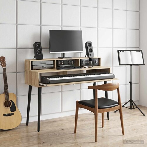 Studio radni stol Hrast sonoma 152 x 42,5 x 36 cm Cijene