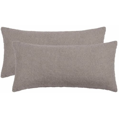  Presvlaka za jastuk 2 pcs HEERLEN Svjetlosiva 40 x 70 cm Boucl&eacute; - Svjetlosiva 40 x 70 cm 2 Cijene
