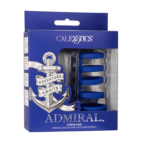 California Exotic Novelties Niz erekcijskih obročkov Admiral Xtreme Cage (R14794) Slike