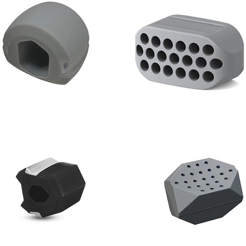 INF Trener za čeljust v pakiranju 4 silikonov Grey, (21273151) Cene