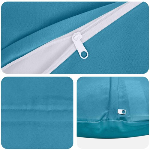  Presvlaka za jastuk 6 pcs HEERLEN Svjetloplava &amp;Oslash; 50 cm Slike