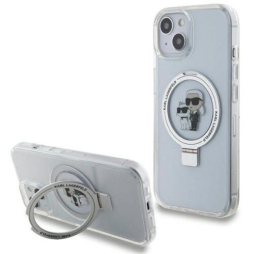 Karl Lagerfeld ETUI STOJALO ZA PRSTANE ZA IPHONE 14 15 13 ZA MAGSAFE BELA, (21898527) Cene