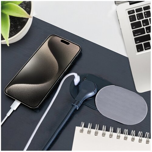 Solight PP124C-PD20 - Ugradna utičnica 1Z + USB A+C Slike