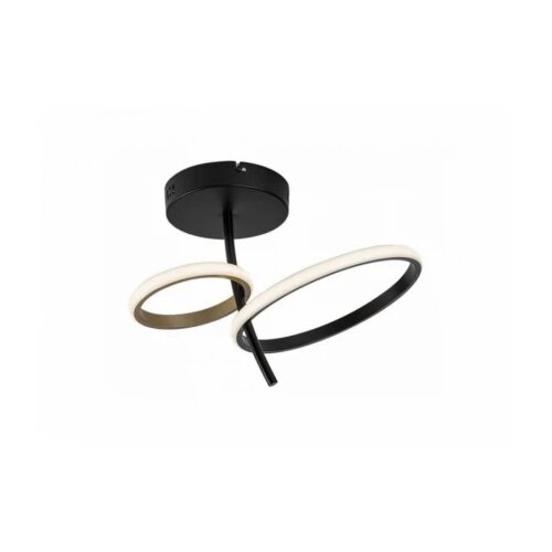 Rabalux plafonjera emilion led 24W crno zlato (71296) Cene