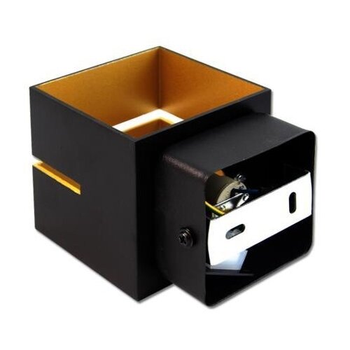  Zidna lampa COSTA 1xG9/35W/230V crna/bakarna Slike