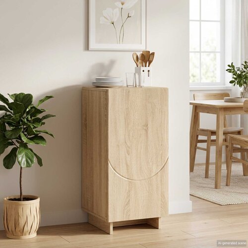  Komoda Hrast sonoma 33,5 x 34,5 x 75 cm Konstruirano drvo Cijene