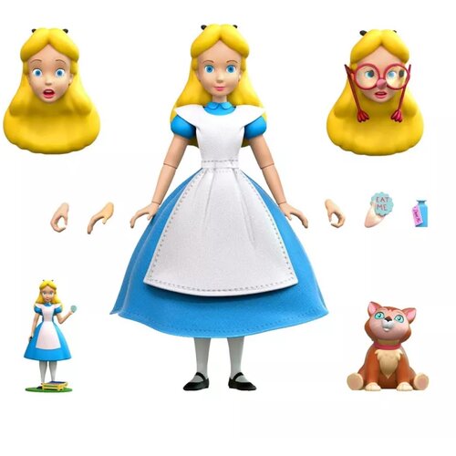 Super7 Alice in Wonderland Disney Ultimates Action Figure Alice (18 cm) Cene