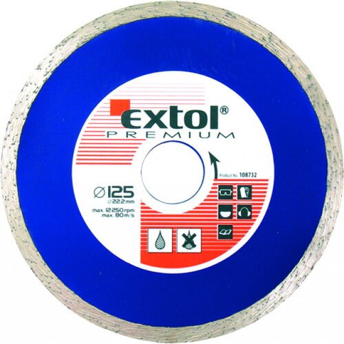Extol Premium Dijamantsko sečivo za pločice 230x2.5x22.2mm (108735) Cene