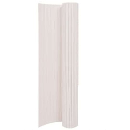 vidaXL dvostrana vrtna ograda 110 x 400 cm bijela Cene
