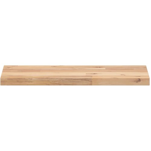  Plutajuća polica 40x20x2 cm Neobrađeno puno drvo akacije Slike