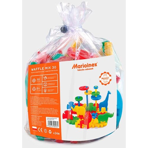 Marioinex waffle blokovi 30 kom, mix Slike