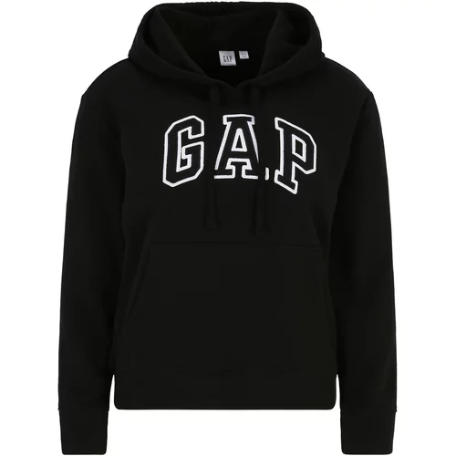 Gap Petite Sweater majica crna / bijela