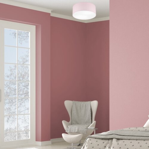 plafonska lampa sirja pastel double 2xE27/15W/230V, prečnik 35 cm, ružičasta Slike