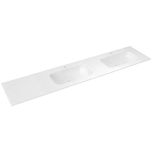 Sapho Bel dvojni umivalnik iz umetnega kamna 220x51,5 cm Aruba – Cene