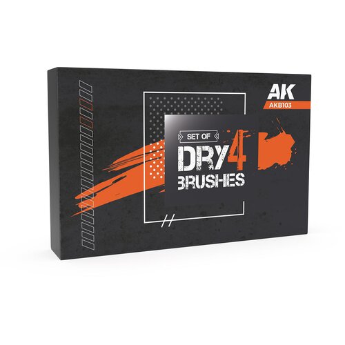 AK Interactive Dry Brushes Set Cene