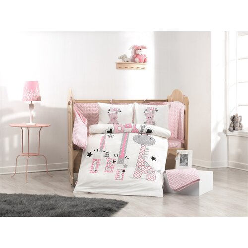 Lessentiel Maison posteljina za bebe Buddy , 100x150cm, Roze Cene