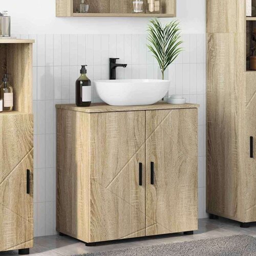 vidaXL Kupaonski ormar sonoma hrast 61 x 35 x 64 cm Konstruirano drvo Cijene