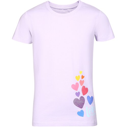 NAX children's t-shirt zaldo pastel lilac Slike