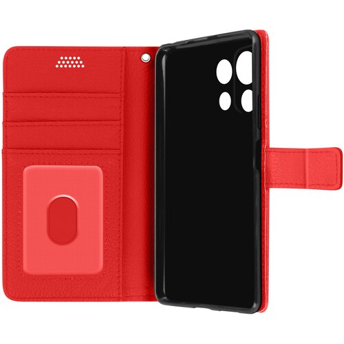 AVIZAR xiaomi mi 11 lite 4G, 5G in xiaomi 11 lite 5G ne case flip wallet in video stojalo, popolna zašcita z zapestnim trakom - rdec, (20629673) Cene