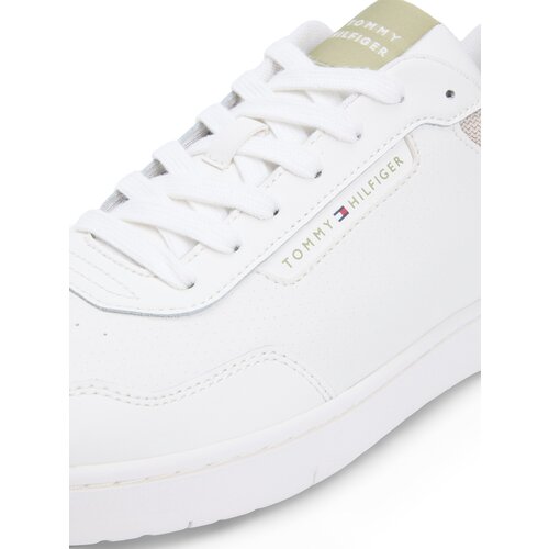 Tommy Hilfiger Nizke superge &amp;#039;BASKET CORE LITE&amp;#039; kit / svetlo zelena / bela Slike