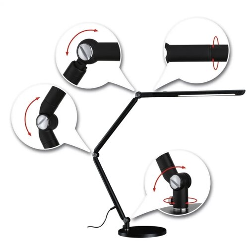 PAULMANN 78912 - LED/10,6W Prigu&amp;scaron;iva stona lampa FLEXBAR 230V 3000/4000/6500K Slike