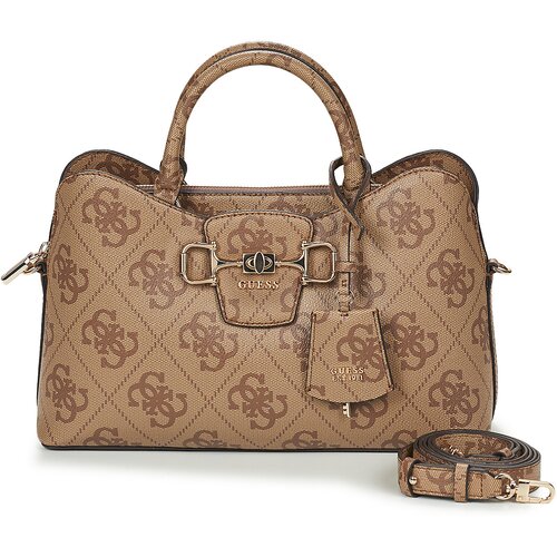Guess JANIE LOGO GIRLFRIEND SATCHEL Smeđa Cijene