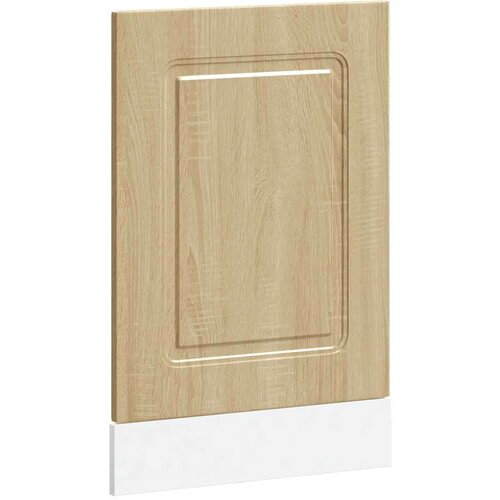 VidaXL Plo&amp;scaron;ča za pomivalni stroj Kalmar sonoma hrast 45x1,5x67 cm Slike