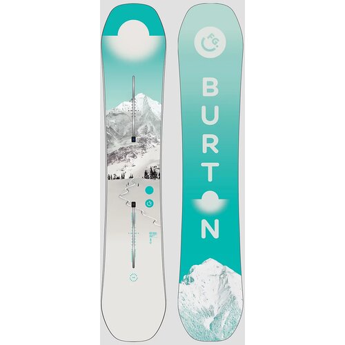 Burton Feelgood 2026 Snowboard first tracks Slike