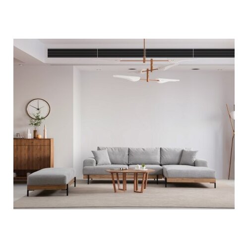 Atelier Del Sofa ugaona garnitura Eti Oak Right Grey Slike
