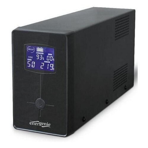 Gembird UPS with LCD display, 650 VA (390 W) black EG-UPS-031 ups Cene