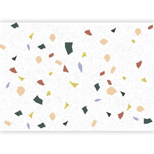  Foto tapeta - Subtle Terrazzo Pattern 343x256 Samoljepljiva Slike